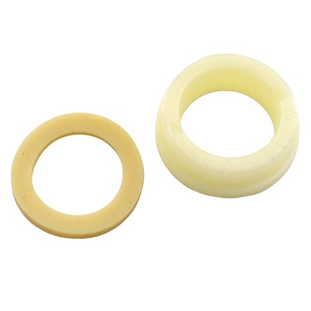 Jones Stephens Plastic 15/16in.-27 Male x 55/64in.-27 Male Faucet Adapter for Delta, American Standard A01031